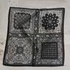 Pañuelo Cuadrado Pequeño de Alta Gama, Pañuelo Paisley para Mujer, Stock Listo Transfronterizo Coreano, Pañuelo Cuadrado con Estampado de Leopardo de Imitación al por Mayor
