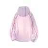 Chamarra Protectora Solar de Seda de Hielo para Mujer 2026 Nuevo Verano Transpirable Protección UV Abrigo para la Piel Corte Holgado Chamarra Protectora Solar de Bloques de Color