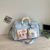 Bolsa de Viaje de Gran Capacidad Moda para Mujer Viaje de Negocios de Corta Distancia Equipaje Deportivo Fitness Natación Ligera Bolso Cruzado para Exteriores