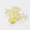 Colgante de color sólido plateado con cuentas de orquídea lirio luminoso cadena para teléfono móvil cuentas sueltas con agujero recto material decorativo accesorios para joyería DIY