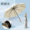 Paraguas Transfronterizo de Doble Capa Titanio Plateado Simple Protección Solar y UV 70% de Descuento Paraguas para Mujer con Doble Refuerzo de Varillas y Resistente al Viento