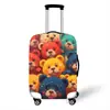 Maleta Maleta Maleta de Animales de Otoño Cubierta Protectora para Rueda Rueda Universal Elástica Maleta con Ruedas Funda Antipolvo para Chaqueta