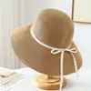 26 Años de Nuevos Estilos: Sombrero de Paja con Lazo de Lunares y Ala Ancha, Estilo Fresco y Pastoral para Verano, Transpirable y No Sofocante, Adecuado para Uso Diario