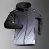 Jaqueta Esportiva para Corrida Masculina Roupa de Treino Fitness para Corrida Matinal Primavera e Outono Fina Macacão Ciclismo Outdoor Manga Longa Roupa Masculina