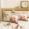 Fábrica de Origen Clase A Funda de Almohada de Dibujos Animados de Alta Calidad para Niños y Niñas, Adecuada para Niños de Guardería, Transpirable para Uso en el Hogar