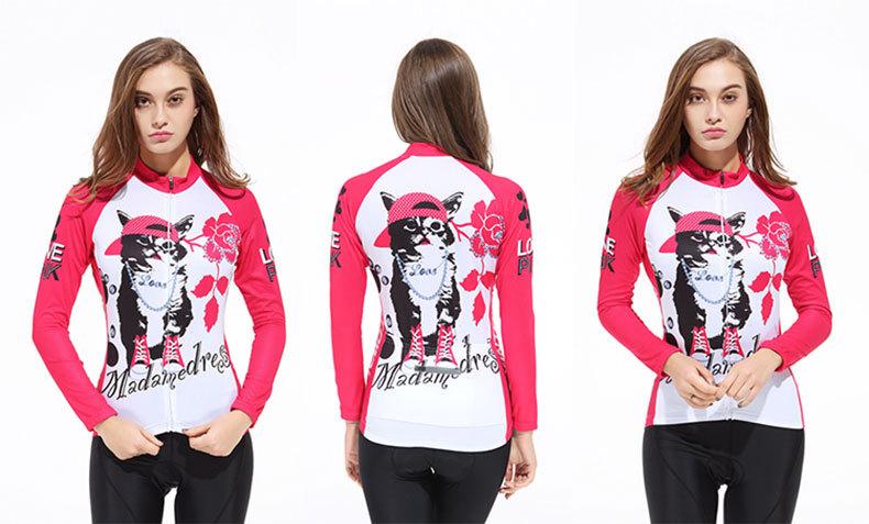 波斯猫骑行服长袖展示图 (2)