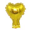 Decoração de festa de casamento feriado amor balão de alumínio 5 polegadas placa de luz em forma de coração balão de alumínio balão de ano novo