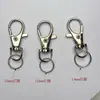 Venta Directa de Fábrica Llaveros de Aleación de Zinc, Accesorios para Llaveros, Clips de Gancho, Pinzas para Perros, Anillos para Llaves, Colgadores para Joyería