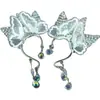Nuevos Pendientes de Estilo Coreano para Novia, Súper Hada Mariposa Versátiles Ear Cuffs, Accesorios de Atmósfera Dulce y Temperamento para Vestido de Boda