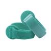 Cinta de cabo de nylon com velcro de cabeça redonda, frente com frente, cor de fio, fivela de armazenamento de cabo com cinta autoadesiva