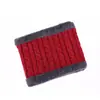 Bufanda de Punto Nueva de Invierno para Mujer Gorro de Punto de Doble Capa con Felpa Plus Protección contra el Frío Protección para los Oídos Gorro de Punto para Hombre Calentador de Cuello Cálido para Exteriores
