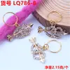 Peluca Accesorios de Rastas Anillo para el Cabello Goma para el Cabello Pinza para el Cabello Trenzada Adorno para el Cabello de Aleación Hueca con Pedrería Hebilla para el Cabello Colgante Resorte Pequeño Accesorio