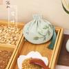 [Qian Li] bolsita de hojas de moxa bolsita bolsita bordado bolsa vacía accesorios estilo antiguo exquisito Hanfu colgante portátil venta al por mayor