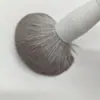 Pincel de pó tamanho grande lâmpada cabelo macio fofo cor blush pincel um conjunto pincel de maquiagem não acumula pó não solta cabelo