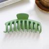 Pinza para el cabello verde Pinza grande Pinza de resorte Verano Celebridad de Internet Tocado Pequeño Fresco Pinza para el cabello Pinza de tiburón Parte posterior de la cabeza Pinza para el cabello