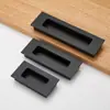 Negro Arena Estilo Europeo Puerta de Armario Gabinete Manija Pequeña Moderna Simple Manija de Cajón Muebles de Gabinete Accesorios de Ferretería Manija