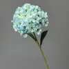 Comércio Exterior Transfronteiriço Hortênsia de Pétala Dupla Flores de Hortênsia Artificiais Decoração de Cena de Casamento Flores de Seda para Arranjos Florais Embalagem a Granel Mista