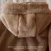 Pijama de invierno para hombre 908 con capucha y cremallera, forrado de forro polar y engrosado, conjunto de talla grande, ropa de estar de forro polar de coral para hombre, Keshika