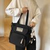 Nuevo Modelo 2026 Mochila de Gran Capacidad para Estudiantes de Secundaria y Preparatoria, Bolso Cruzado, Bolso Tote para Hombre, Bolso de Lona, Bolso de Equipaje