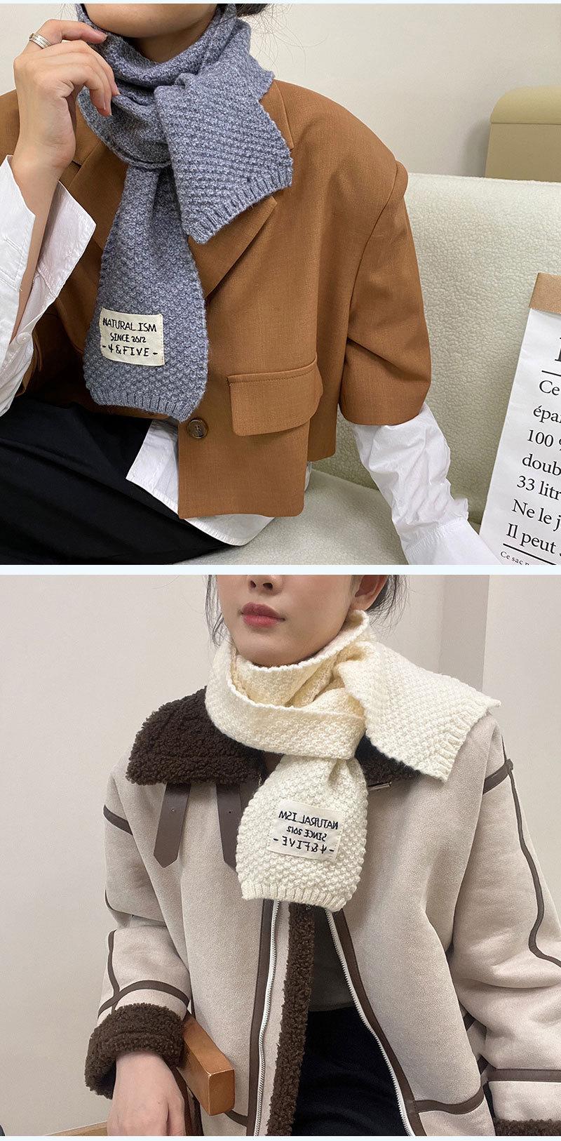 毛线围巾女百搭