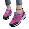 Nuevos zapatos deportivos casuales de primavera y otoño transfronterizos para mujer, zapatos de exterior con amortiguación de aire y suela gruesa, zapatos de viaje para madres de mediana edad.