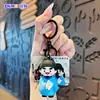 Chaveiro Pingente de Poeta Desenho Animado, Pingente para Mochila Escolar do Poeta Li Bai, Pingente do Poeta Du Fu, Acessórios Pequenos de Joias Atacado