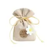 Bolsita Perfumada de Gardenia, Fragancia de Larga Duración, Bolsita Perfumada para Armario, Ropa de Alta Gama, Uso en Automóvil, Bolsa Perfumada Tipo Gancho