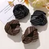 Flores de Tela Artísticas de Línea Retro Estilo Coreano para Otoño e Invierno, Ligas para el Cabello DIY, Accesorios para el Cabello, Broches, Zapatos de Mujer, Sombreros, Accesorios de Ropa