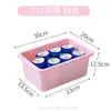 Batea Rectangular de Plástico, Batea para Comida, Caja de Almacenamiento Colorida, Estante para Bateas, Batea de Empaque, Batea para Clasificación y Distribución, Batea como Material Didáctico, Batea de Almacenamiento