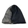 Gorro Holgado Original Coreano Hecho a Mano Estilo Retro Wasteland Turban Camuflado para Mujeres con Circunferencia de Cabeza Grande, Gorro Pequeño Adelgazante