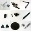 Lámpara de Pie con Brazo Mecánico Oscilante, Soporte de Pinza para Moxibustión, Lámpara con Brazo Retráctil y Base de Abrazadera de Tornillo, Accesorios para Lámparas