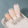 Subbotella de silicona con forma de agujero creativa, portátil, colgante, cuatro en uno, botella de viaje de silicona, botella de loción