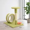 Marco de escalada pequeño para gatos con cuerda de sisal, poste rascador, túnel, cama para gatos, juguete multifuncional para gatos, venta al por mayor de fábrica
