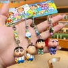 Nuevo Llavero Auténtico de Crayon Shin-Chan Correa para Teléfono Accesorio Encanto para Auriculares Pequeño Regalo