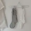 Calcetines de Burbujas con Lunares Suaves, Calcetines Finos de Malla Transpirable para Primavera y Verano, Estilo Japonés Simples Versátiles Largos para Mujer