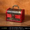 Mini Caixa de Armazenamento Vintage Estilo Chinês Caixa de Joias Embalagem de Joias Caixa de Presente Artesanato em Madeira Adereços de Cinema e Televisão