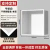 Oushumei Acero Inoxidable Empotrado Baño Acabado Metálico Producto Estante de Almacenamiento para Inodoro Gabinete Divisor