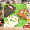 Gatito Lindo con Bufanda Pintura al Óleo Digital para Colorear DIY Interactivo Padre-Hijo Amigable para Principiantes Pintura Decorativa Acrílica