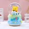 Bola de Cristal Musical con Nieve y Luz Estilo Ins Soñador Nube Flotante Canción de Amor, Exquisito Regalo para Niñas, Dropshipping