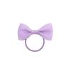 Cuerda para el pelo de goma acanalada de color sólido de 2 pulgadas con lazo, Anillo para el pelo de nudo plano, Diadema, Accesorios para el pelo para bebé niña, Exportación Transfronteriza