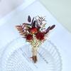 Estilo Floresta Fresco Estilo Coreano Flor Seca Eterna Mini Decoração de Parede Pendente de Parede Pequeno Buquê Enfeites Enfeites para o Dia dos Namorados Chinês