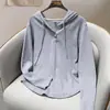 Moletom Hardware Girl Tamanho Extra Grande 245 Jin com Capuz Manga Longa Outono Estilo Preguiçoso