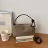 Shuai Mijia 2026 Verão Nova Bolsa de Palha de Ombro Único, Bolsa Cesta de Mão, Bolsa Trançada Casual, Bolsa de Praia para Férias