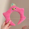 Linha do cabelo alta presilha de cabelo requintada atmosfera fofa faixa de cabeça adorno de cabeça estilo coreano feminina tiaras de cabeça de urso não apertam no elástico do cabelo