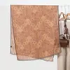 Bufanda Estampada para Mujer al por Mayor Primavera y Otoño Dos Tonos Patrón Cachemir Tamaño Grande Bufanda de Playa de Verano Amazon Wholesale