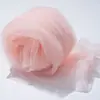 Tecido de Malha Super Macio, Tecido de Malha Americano Criptografado, Material Ultra-Transparente para Vestido de Noiva, Roupa de Casamento, DIY Feito à Mão