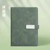 Caderno A5 Logo Imprimível Simples de Negócios Bloco de Notas para Escritório Livro de Registro de Reuniões Fivela Caixa de Presente