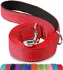 Guia de cachorro para cães grandes, anti-choque, refletiva, trançada, direto do fabricante, guia de passeio para cães no atacado, corda de treinamento, cinto de tração