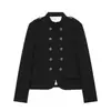 Venta Caliente Transfronteriza de Aliexpress Nueva Moda Primavera 2026 Chaqueta Versátil a Cuadros Bloques de Color Solapa Retro Manga Larga