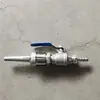 Pistola de Agua de Acero Inoxidable 304 Bomba Aspersor de Agua de Alta Presión para Lavado de Autos, Riego, Chorro de Agua Directo, Boquilla de Chorro Directo Universal